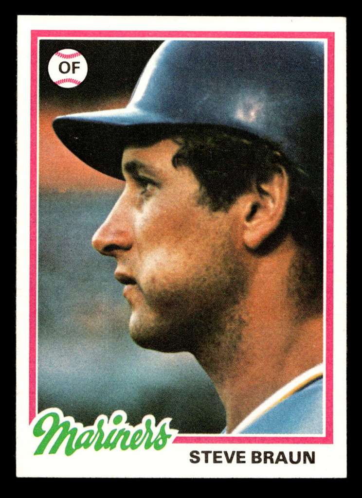 1978 Topps #422 Steve Braun Near Mint  ID: 520357