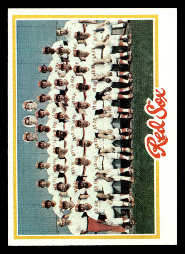 1978 Topps #424 Red Sox Team Near Mint+  ID: 520363