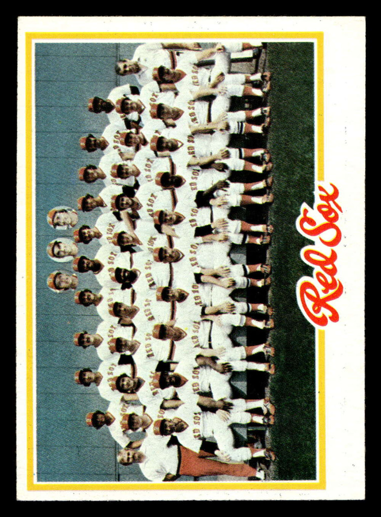 1978 Topps #424 Red Sox Team Near Mint  ID: 520365