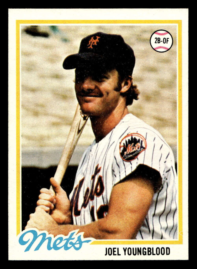 1978 Topps #428 Joel Youngblood Near Mint  ID: 520382
