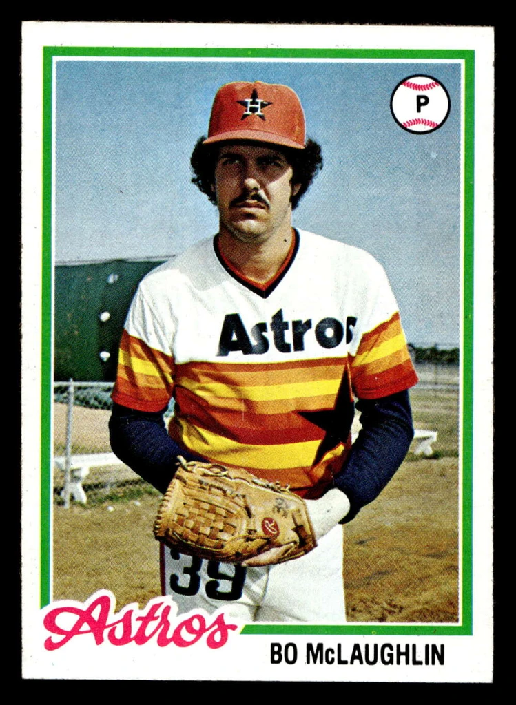 1978 Topps #437 Bo McLaughlin Very Good 