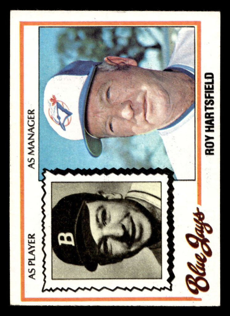 1978 Topps #444 Roy Hartsfield MG Ex-Mint 