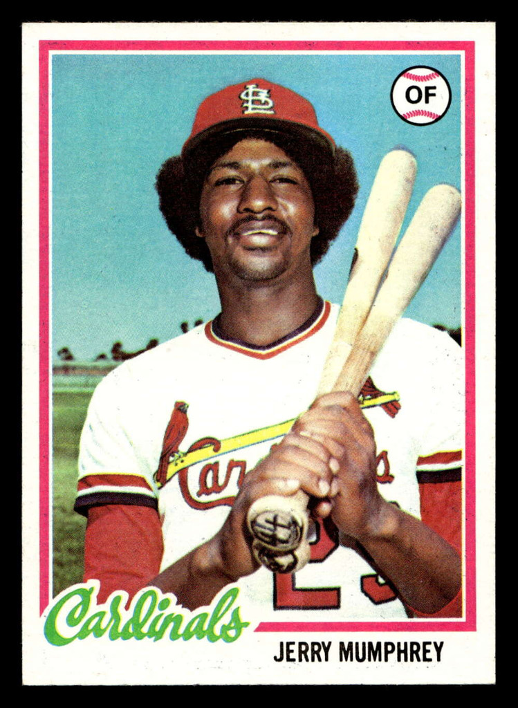1978 Topps #452 Jerry Mumphrey Near Mint  ID: 520480