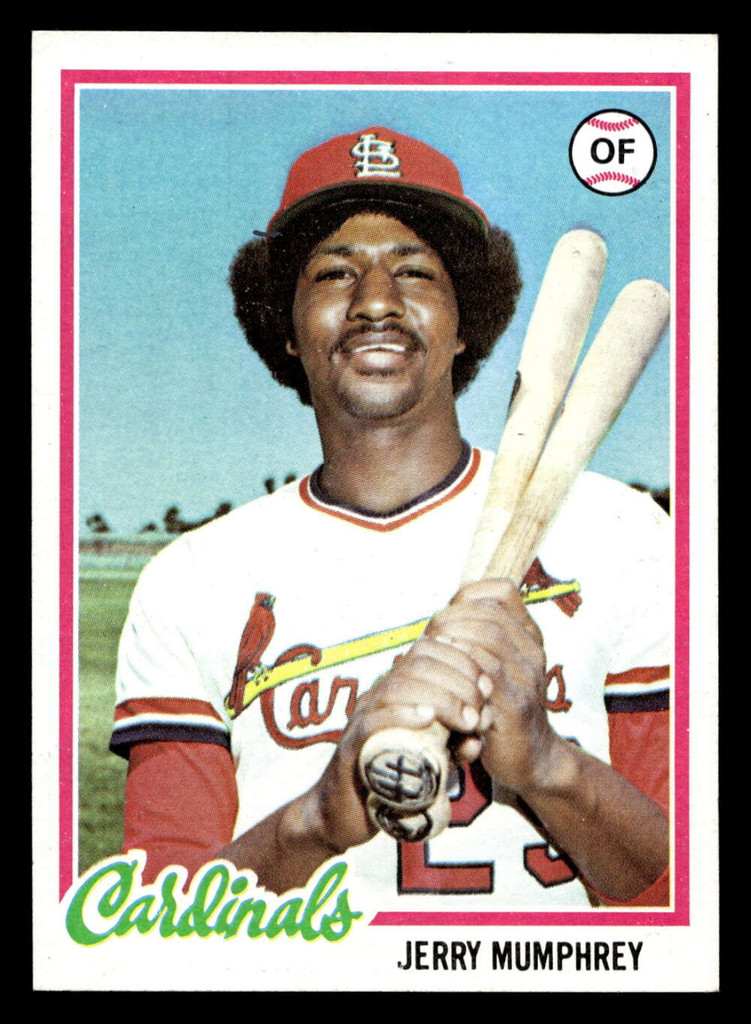 1978 Topps #452 Jerry Mumphrey Near Mint  ID: 520483