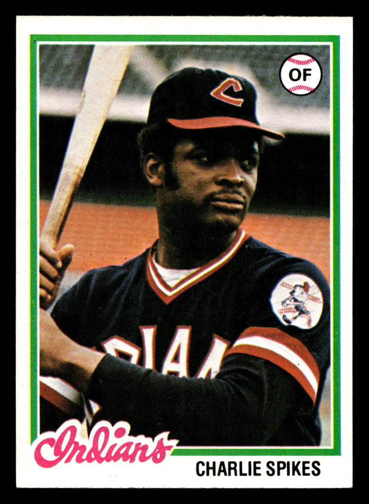 1978 Topps #459 Charlie Spikes Near Mint  ID: 520509