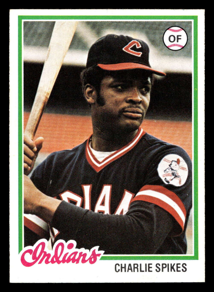 1978 Topps #459 Charlie Spikes Near Mint+ 