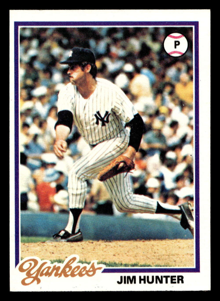 1978 Topps #460 Jim Hunter Near Mint  ID: 520512