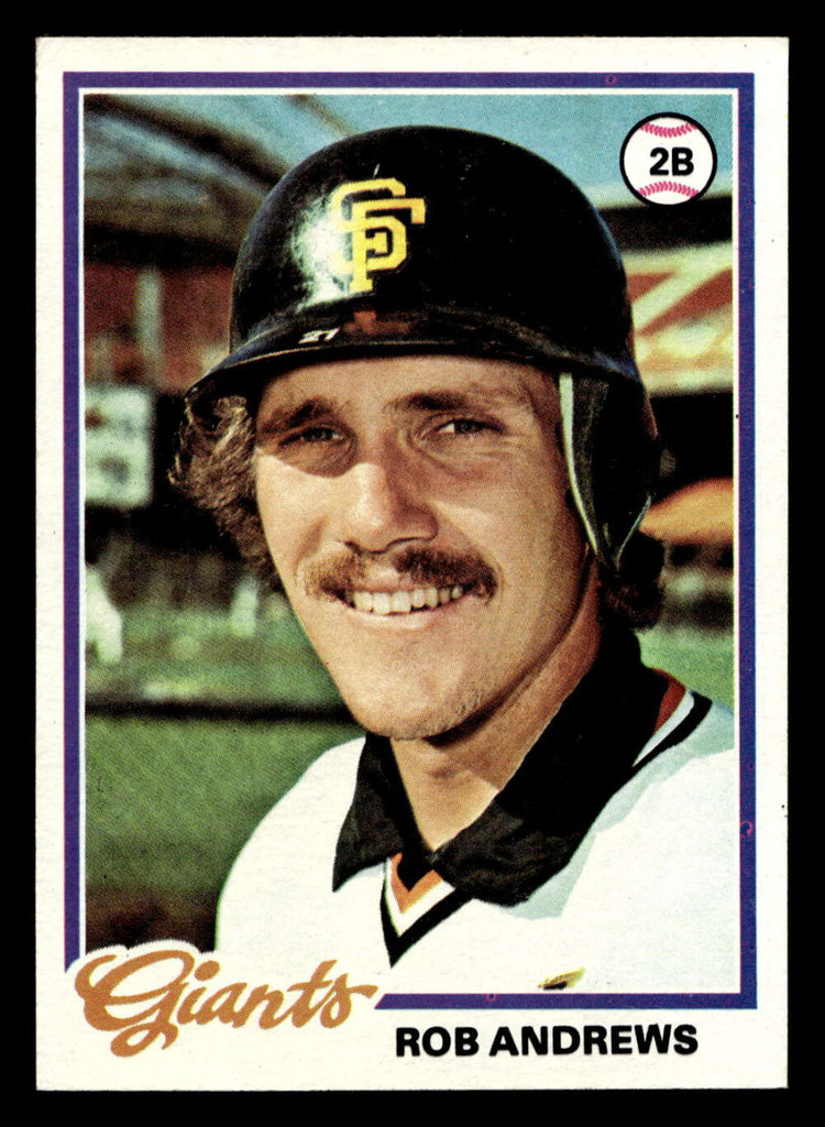 1978 Topps #461 Rob Andrews DP Ex-Mint 
