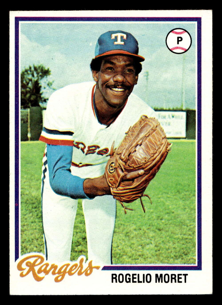 1978 Topps #462 Rogelio Moret Near Mint  ID: 520521