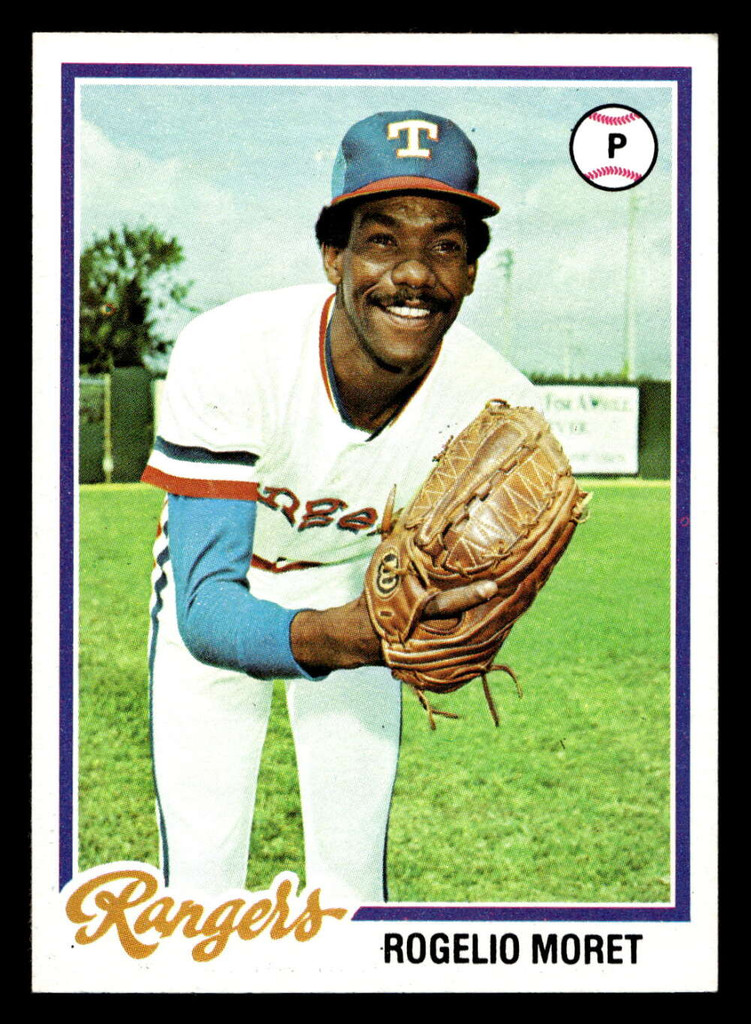 1978 Topps #462 Rogelio Moret Near Mint  ID: 520523