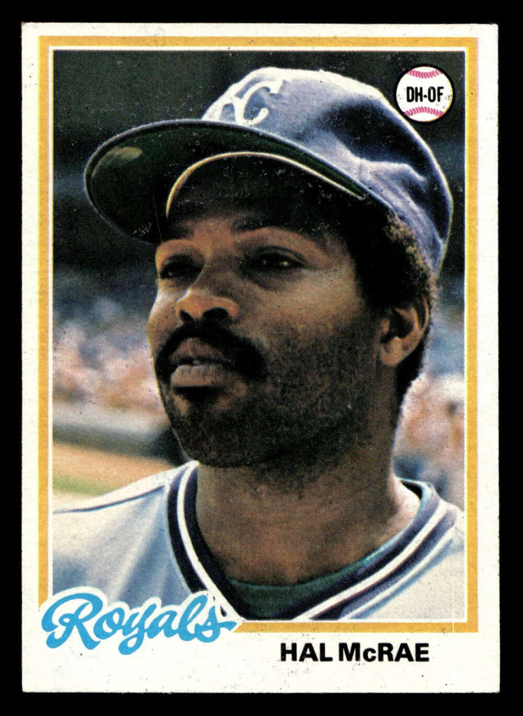1978 Topps #465 Hal McRae Very Good 