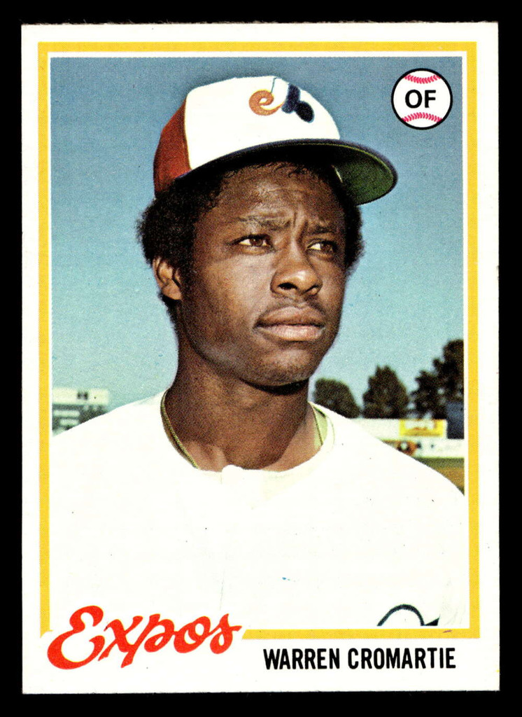 1978 Topps #468 Warren Cromartie Near Mint+ RC Rookie  ID: 520544