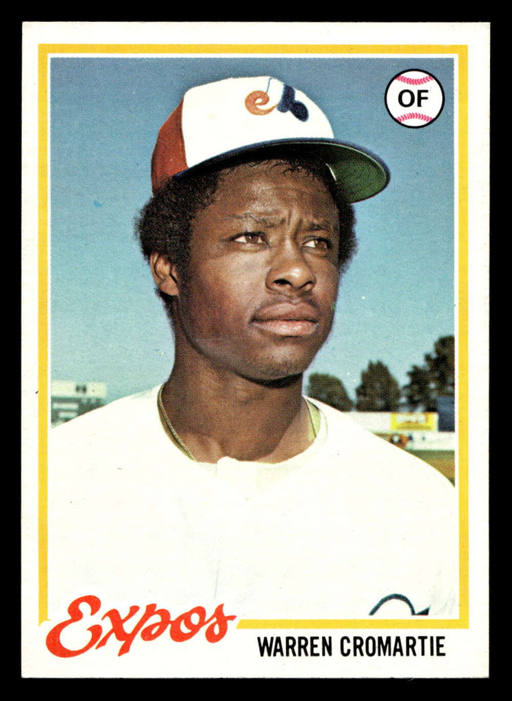 1978 Topps #468 Warren Cromartie Near Mint+ RC Rookie  ID: 520545