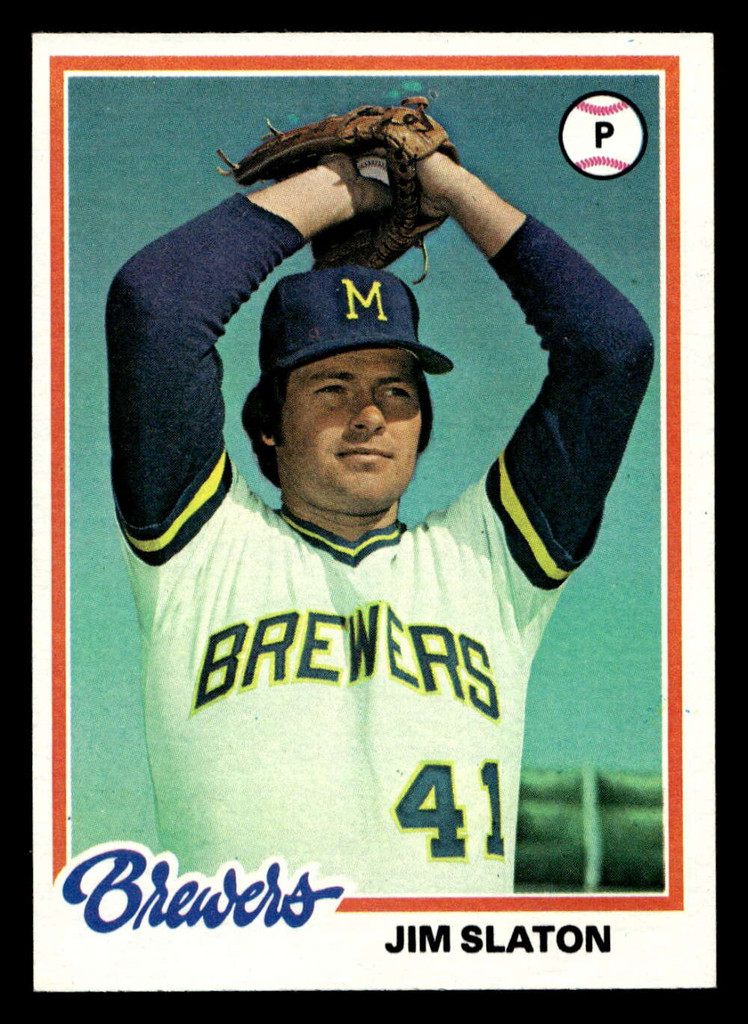 1978 Topps #474 Jim Slaton Near Mint  ID: 520569