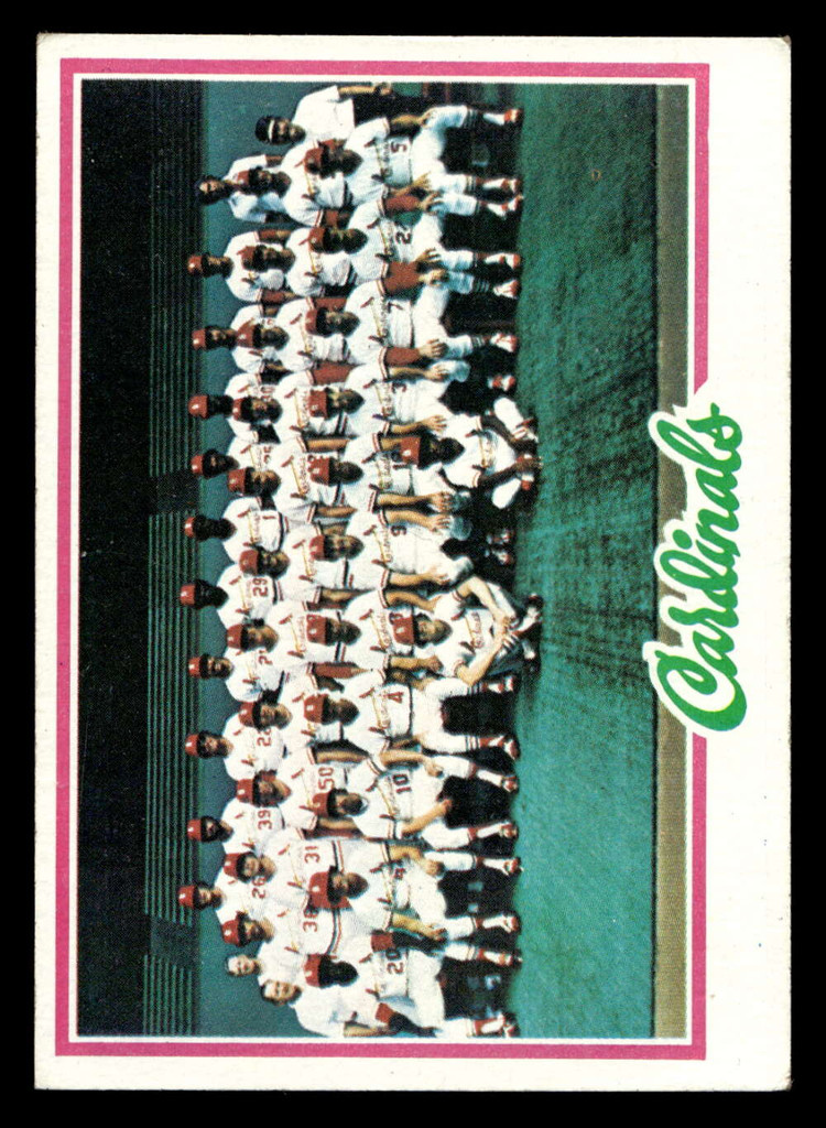 1978 Topps #479 Cardinals Team Ex-Mint  ID: 520588