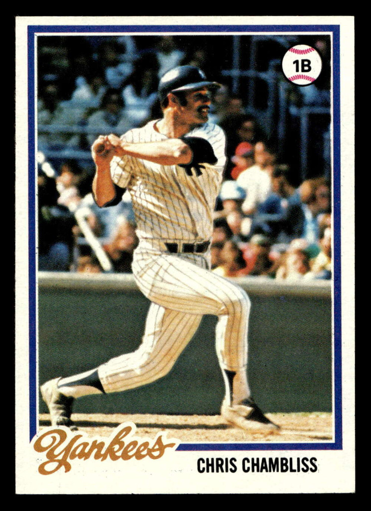 1978 Topps #485 Chris Chambliss Near Mint  ID: 520613
