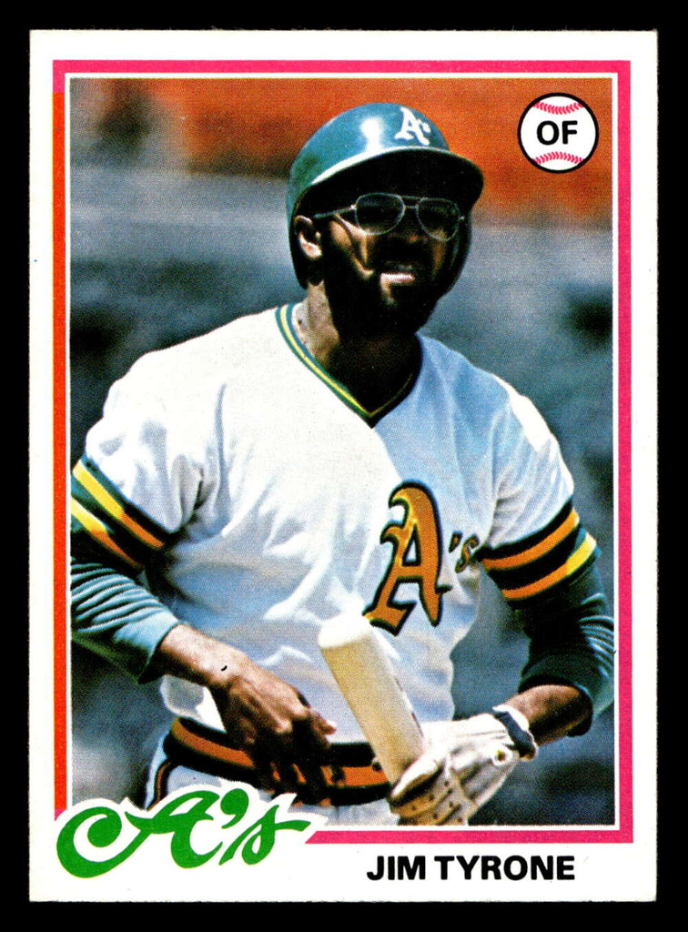 1978 Topps #487 Jim Tyrone Near Mint+  ID: 520620