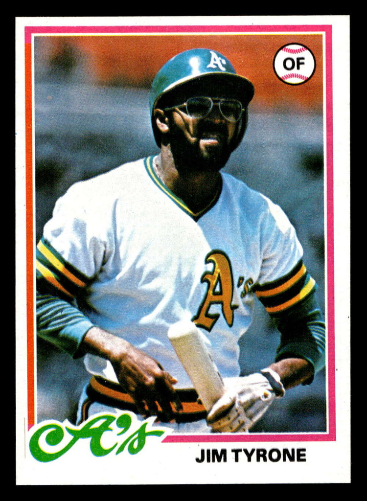 1978 Topps #487 Jim Tyrone Near Mint  ID: 520622