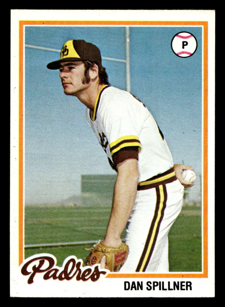 1978 Topps #488 Dan Spillner Ex-Mint 