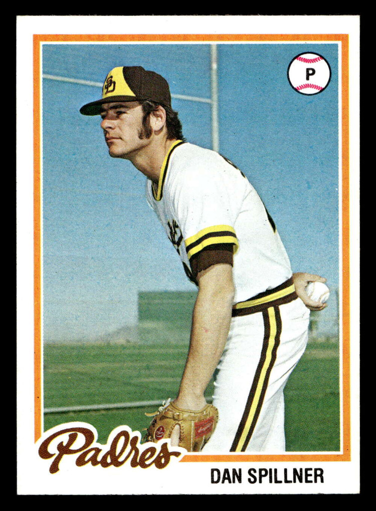 1978 Topps #488 Dan Spillner Near Mint+  ID: 520625