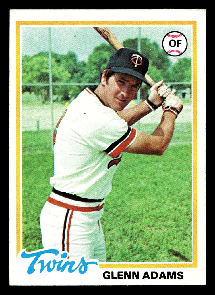 1978 Topps #497 Glenn Adams Near Mint  ID: 520662