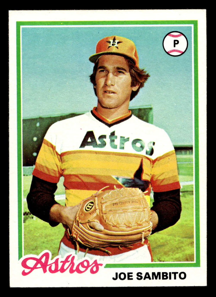 1978 Topps #498 Joe Sambito Near Mint  ID: 520665