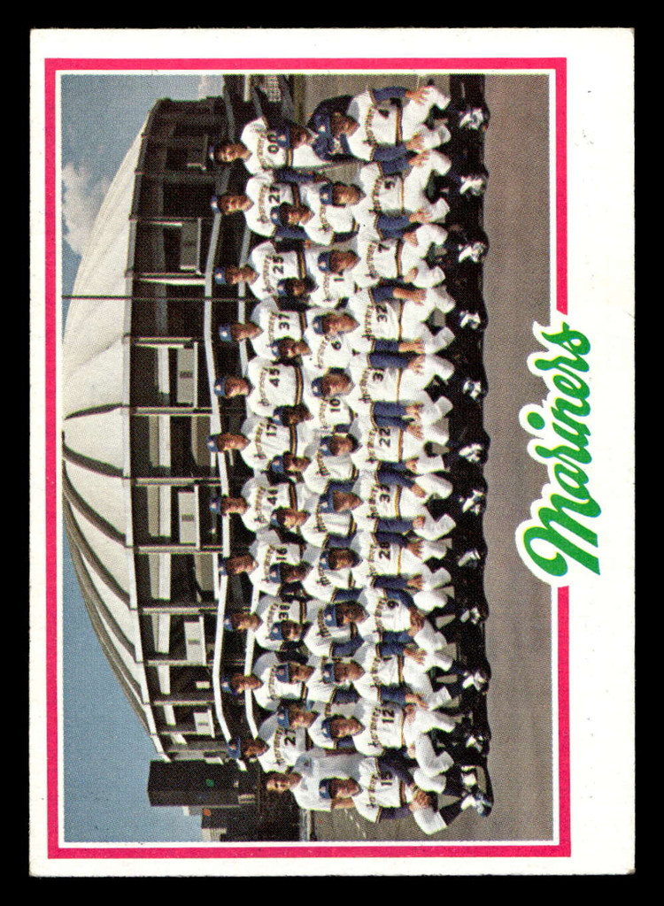 1978 Topps #499 Mariners Team Near Mint  ID: 520670