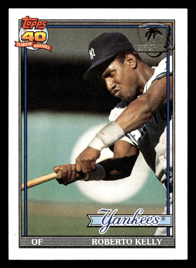 1991 Topps Desert Shield #11 Roberto Kelly Near Mint 