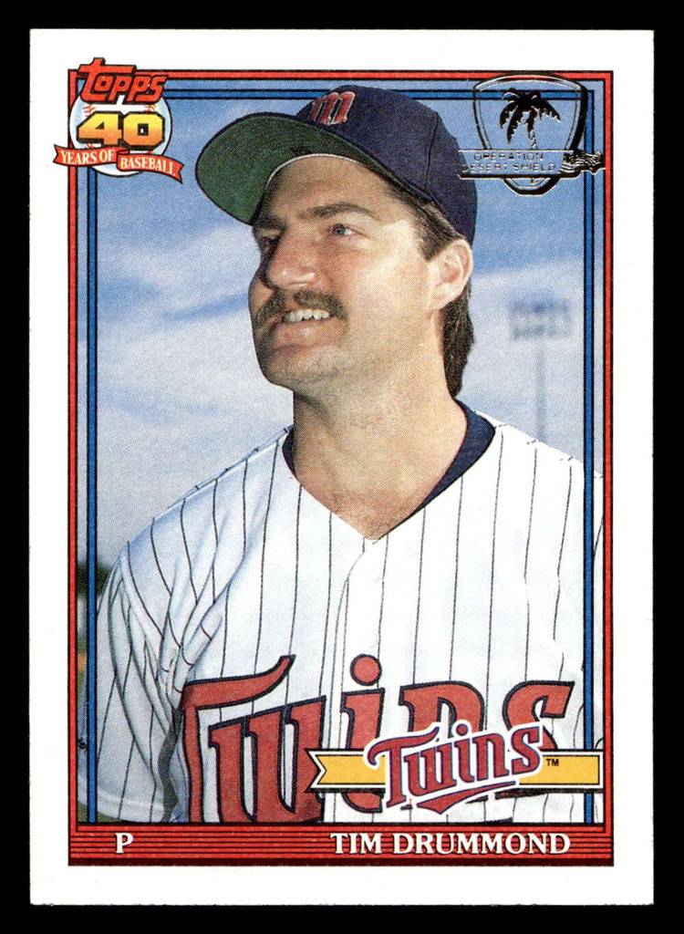 1991 Topps Desert Shield #46 Tim Drummond NM-Mint 