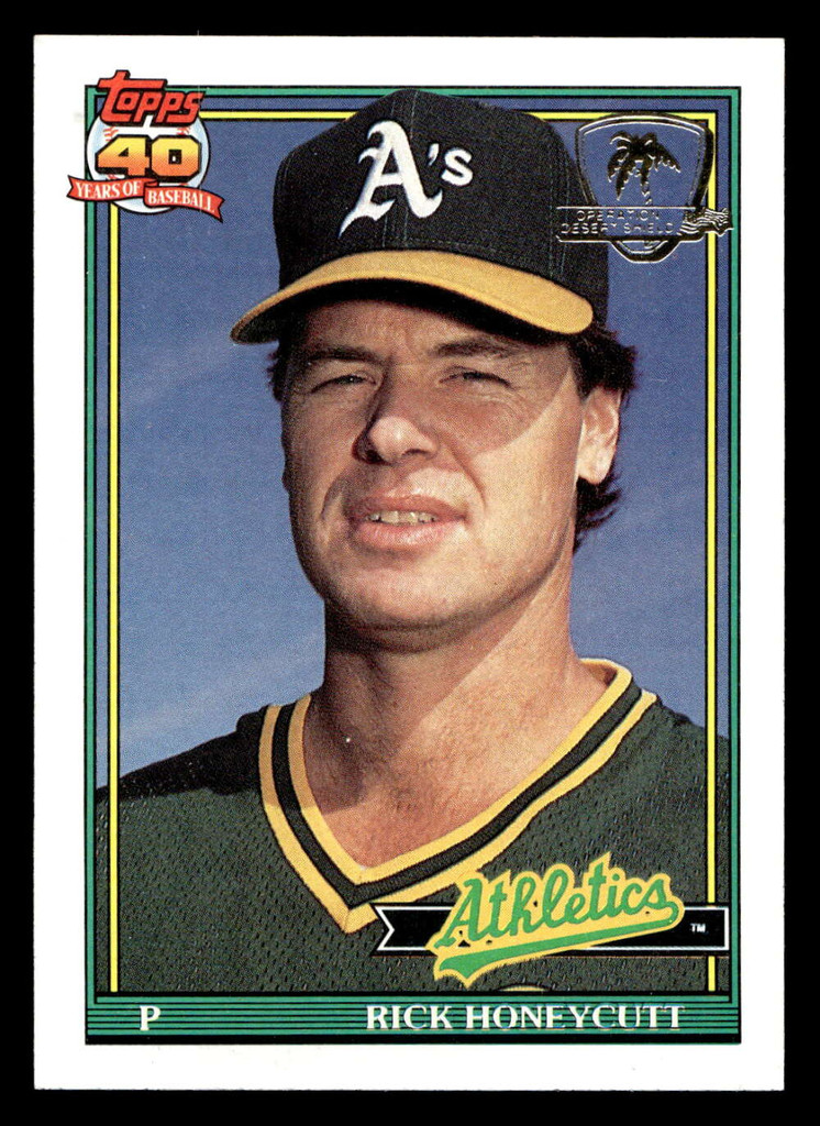 1991 Topps Desert Shield #67 Rick Honeycutt NM-Mint  ID: 520711