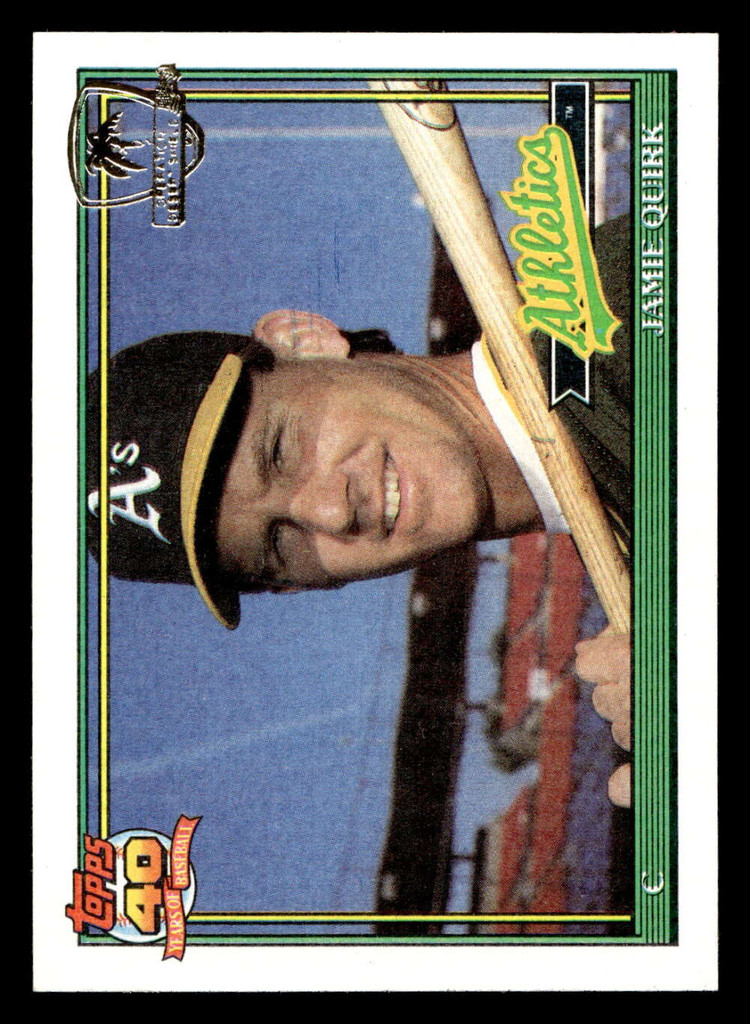 1991 Topps Desert Shield #132 Jamie Quirk NM-Mint  ID: 520745