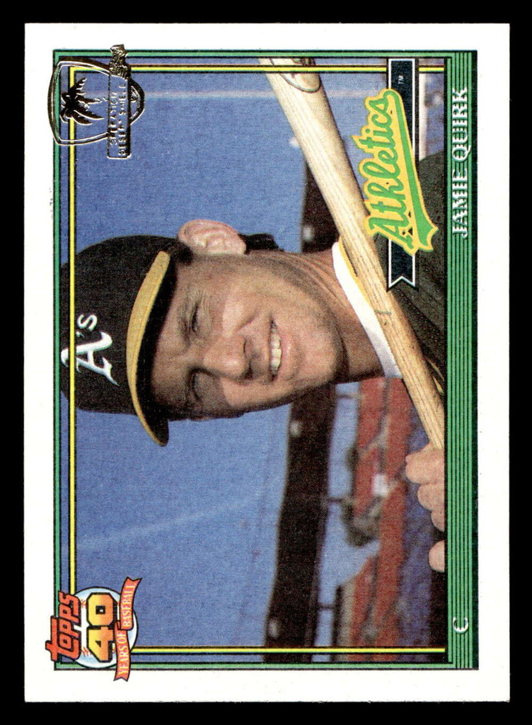 1991 Topps Desert Shield #132 Jamie Quirk NM-Mint  ID: 520746