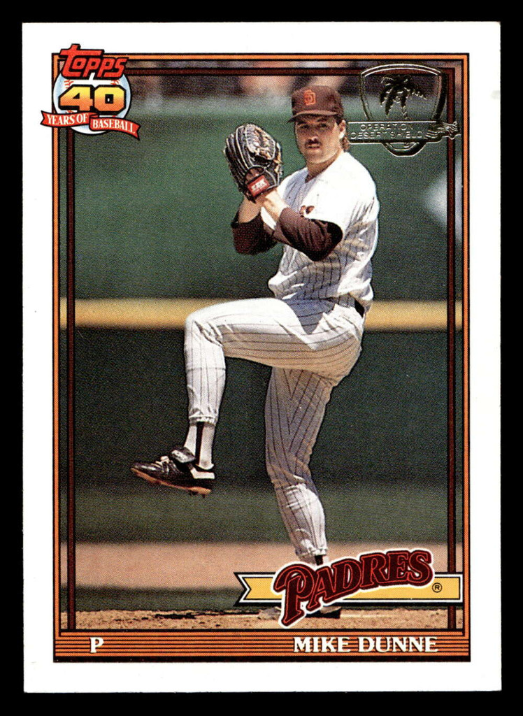 1991 Topps Desert Shield #238 Mike Dunne Ex-Mint 