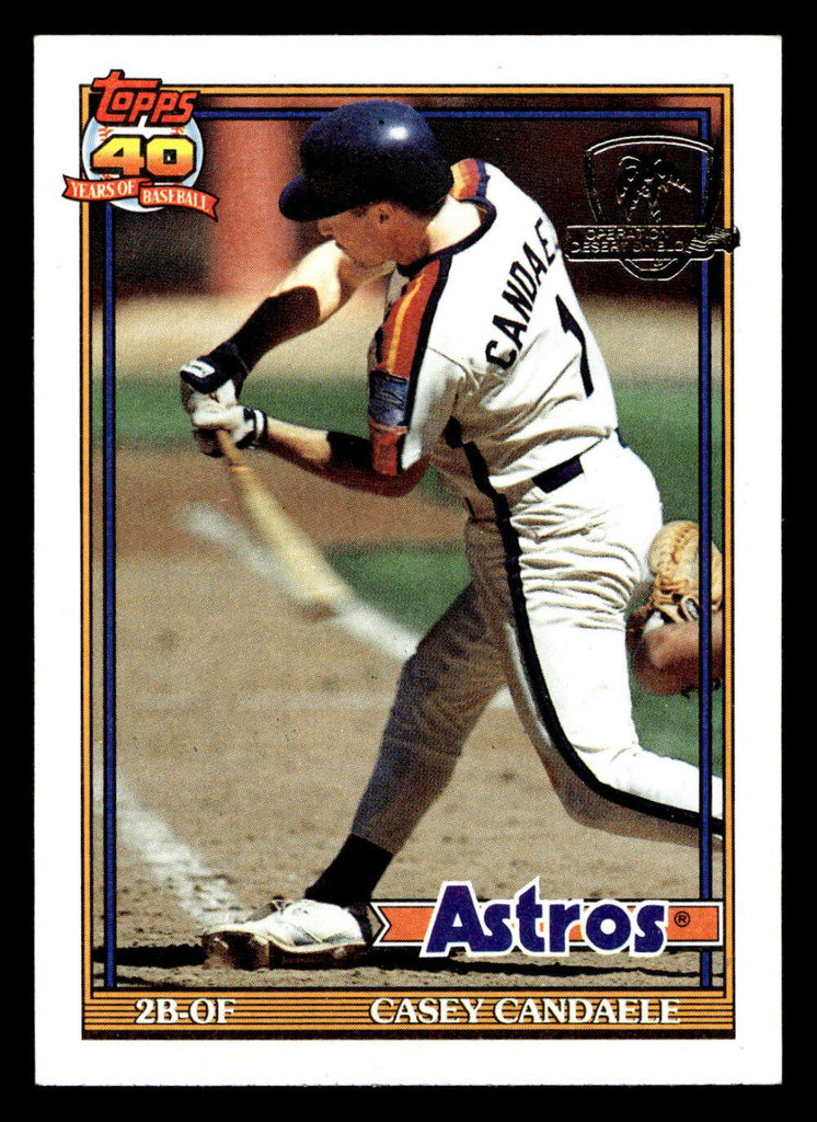 1991 Topps Desert Shield #602 Casey Candaele Near Mint+  ID: 520934