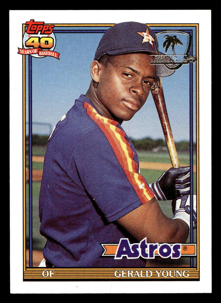 1991 Topps Desert Shield #626 Gerald Young Near Mint+ 