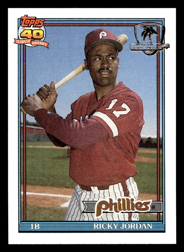 1991 Topps Desert Shield #712 Ricky Jordan NM-Mint 