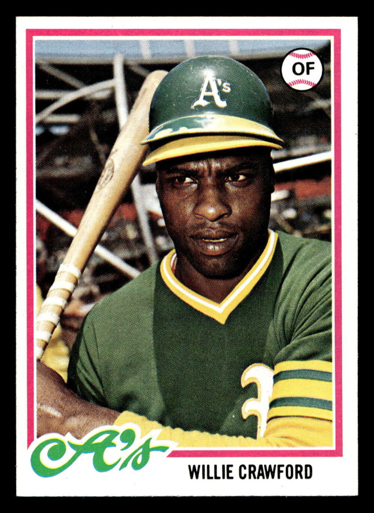 1978 Topps #507 Willie Crawford Near Mint  ID: 521049