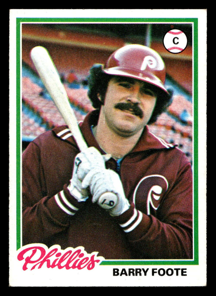 1978 Topps #513 Barry Foote Very Good 