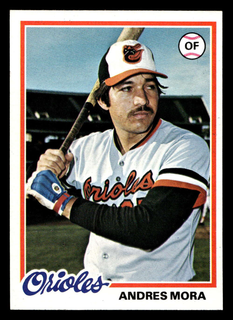 1978 Topps #517 Andres Mora Near Mint  ID: 521089