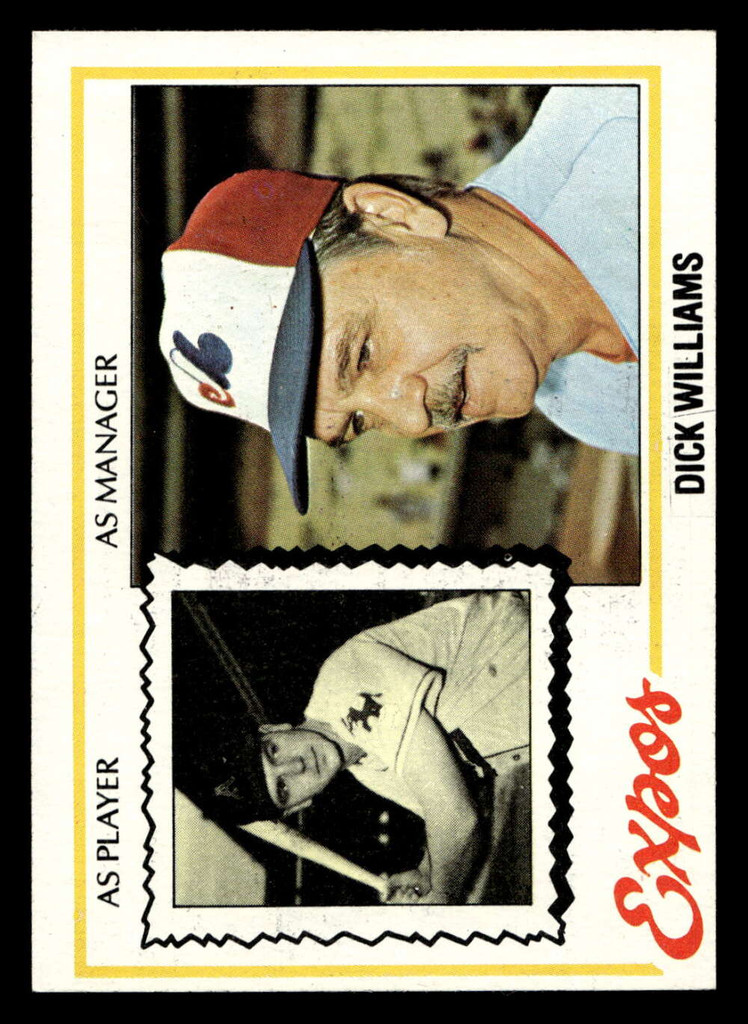 1978 Topps #522 Dick Williams MG Near Mint  ID: 521112