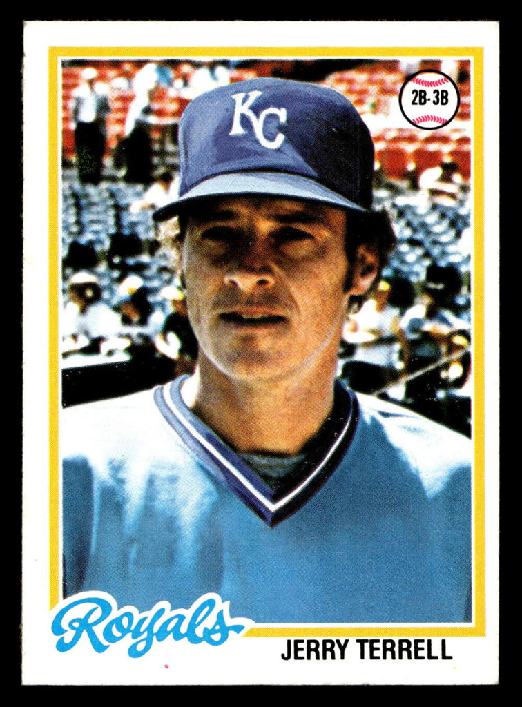 1978 Topps #525 Jerry Terrell Ex-Mint  ID: 521121