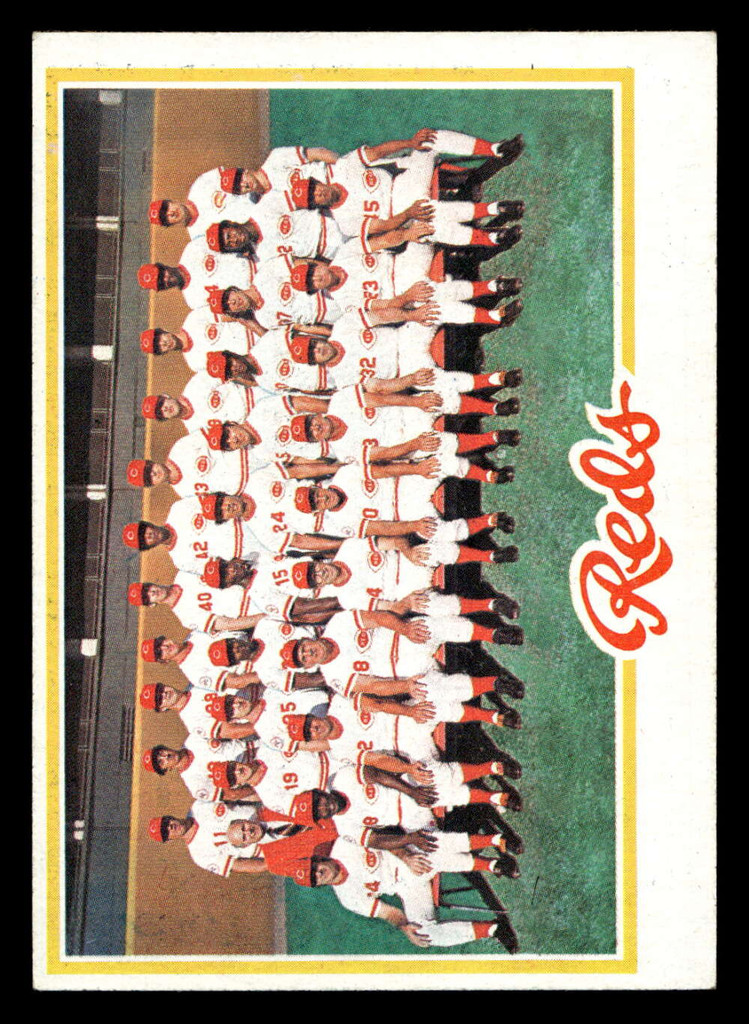 1978 Topps #526 Reds Team Ex-Mint 