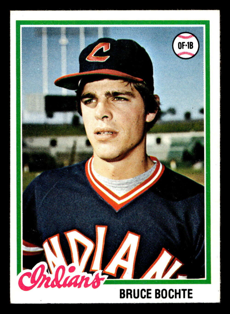 1978 Topps #537 Bruce Bochte Near Mint  ID: 521171