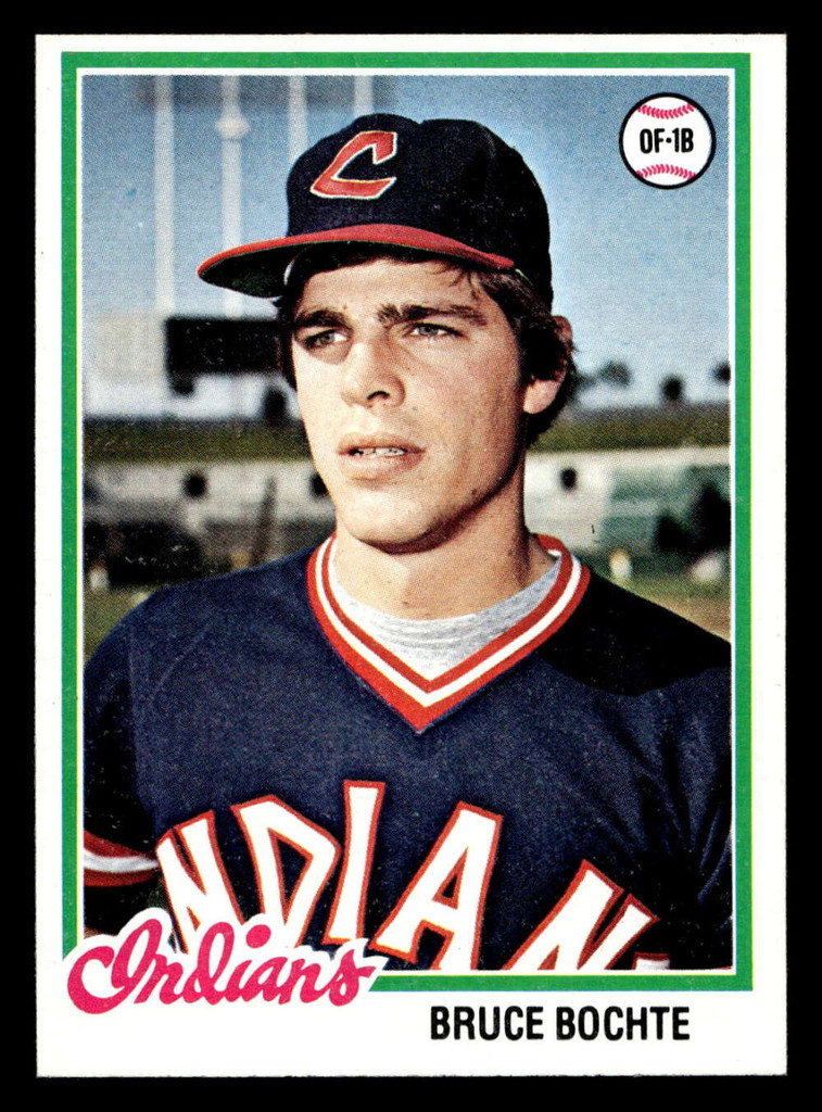 1978 Topps #537 Bruce Bochte Near Mint  ID: 521173