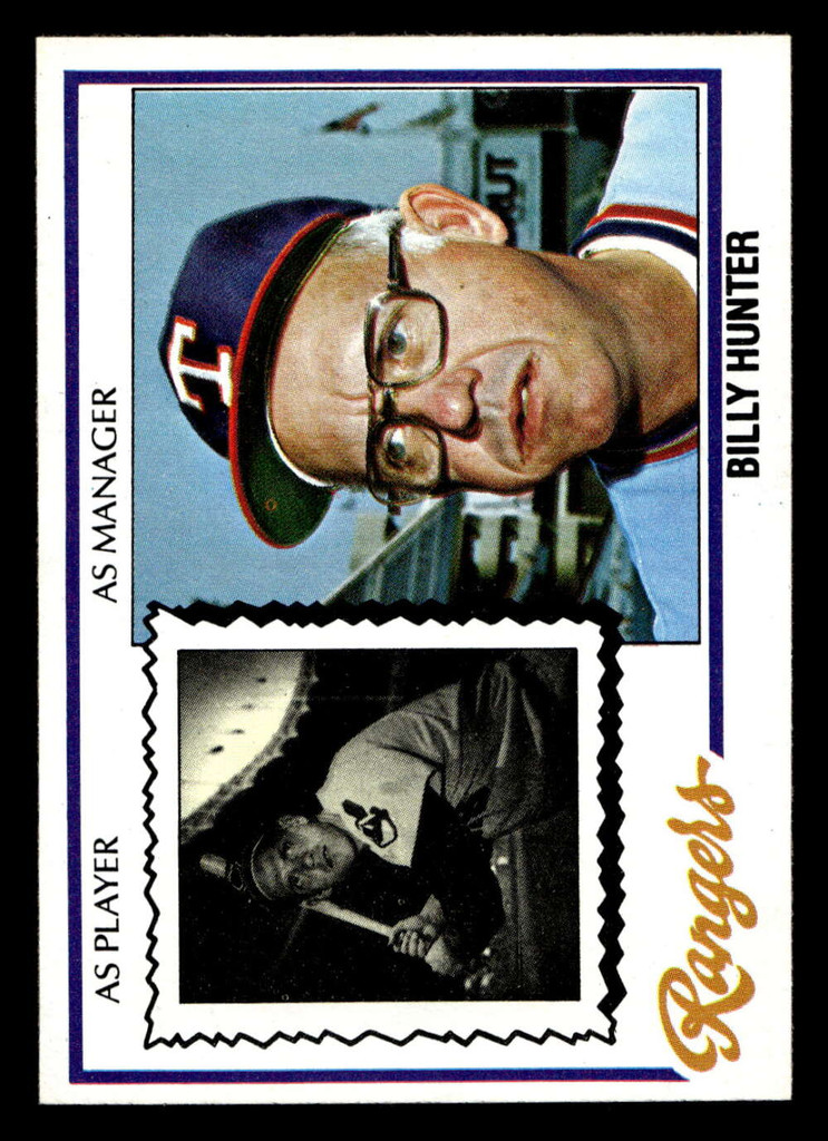 1978 Topps #548 Billy Hunter/ DP Near Mint  ID: 521215