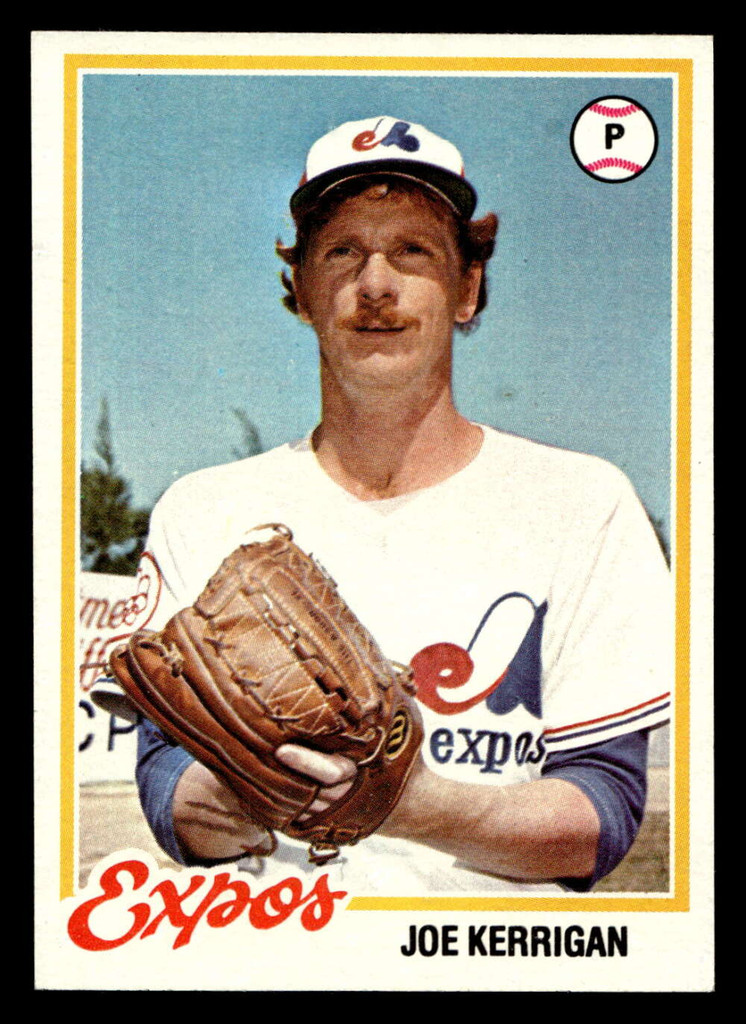 1978 Topps #549 Joe Kerrigan Near Mint  ID: 521222