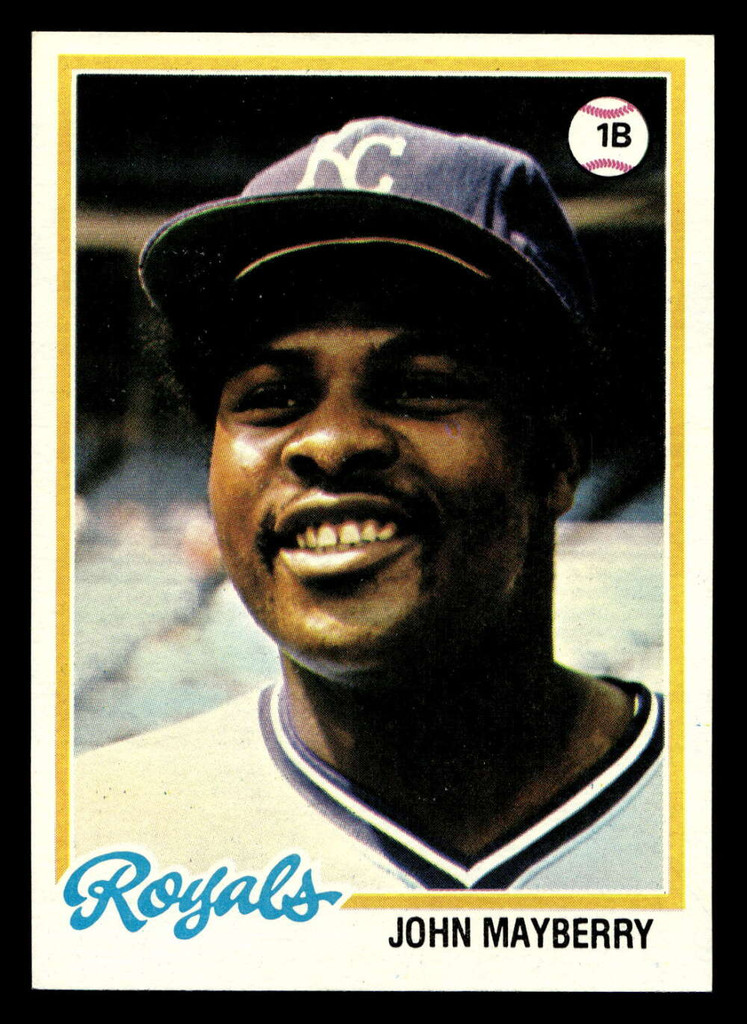 1978 Topps #550 John Mayberry Near Mint+  ID: 521224