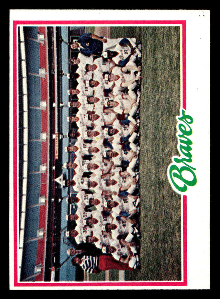 1978 Topps #551 Braves Team Near Mint  ID: 521230