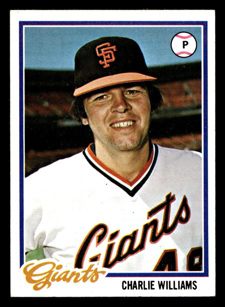 1978 Topps #561 Charlie Williams Near Mint+  ID: 521270