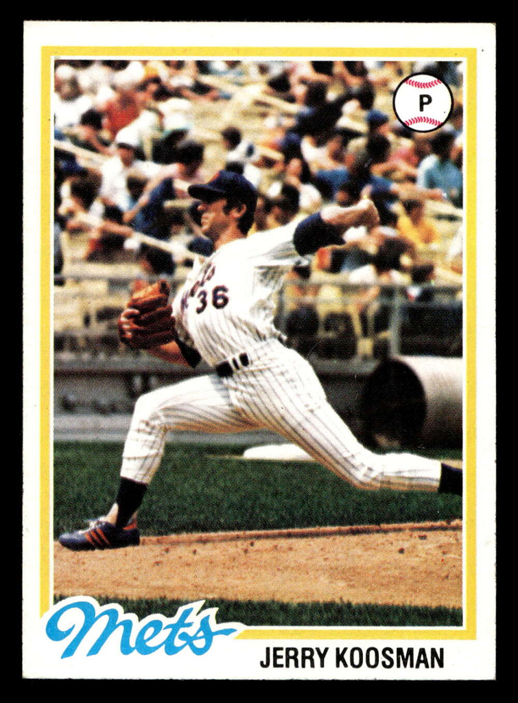 1978 Topps #565 Jerry Koosman Near Mint  ID: 521286